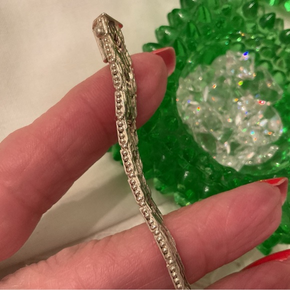 MILOR, ITALY 925 STERLING SILVER RICCO TWO-TONE GOLD/SILVER 8” BRACELET 22 GRAMS - Picture 7 of 16